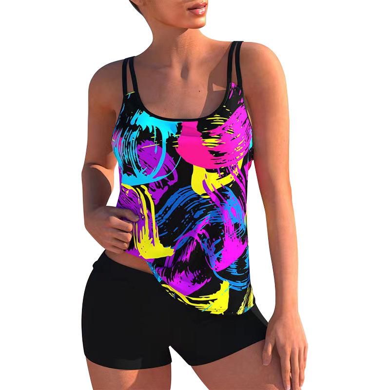 

Трендовый раздельный купальник 2024 для пляжа и купания в горячих источниках M