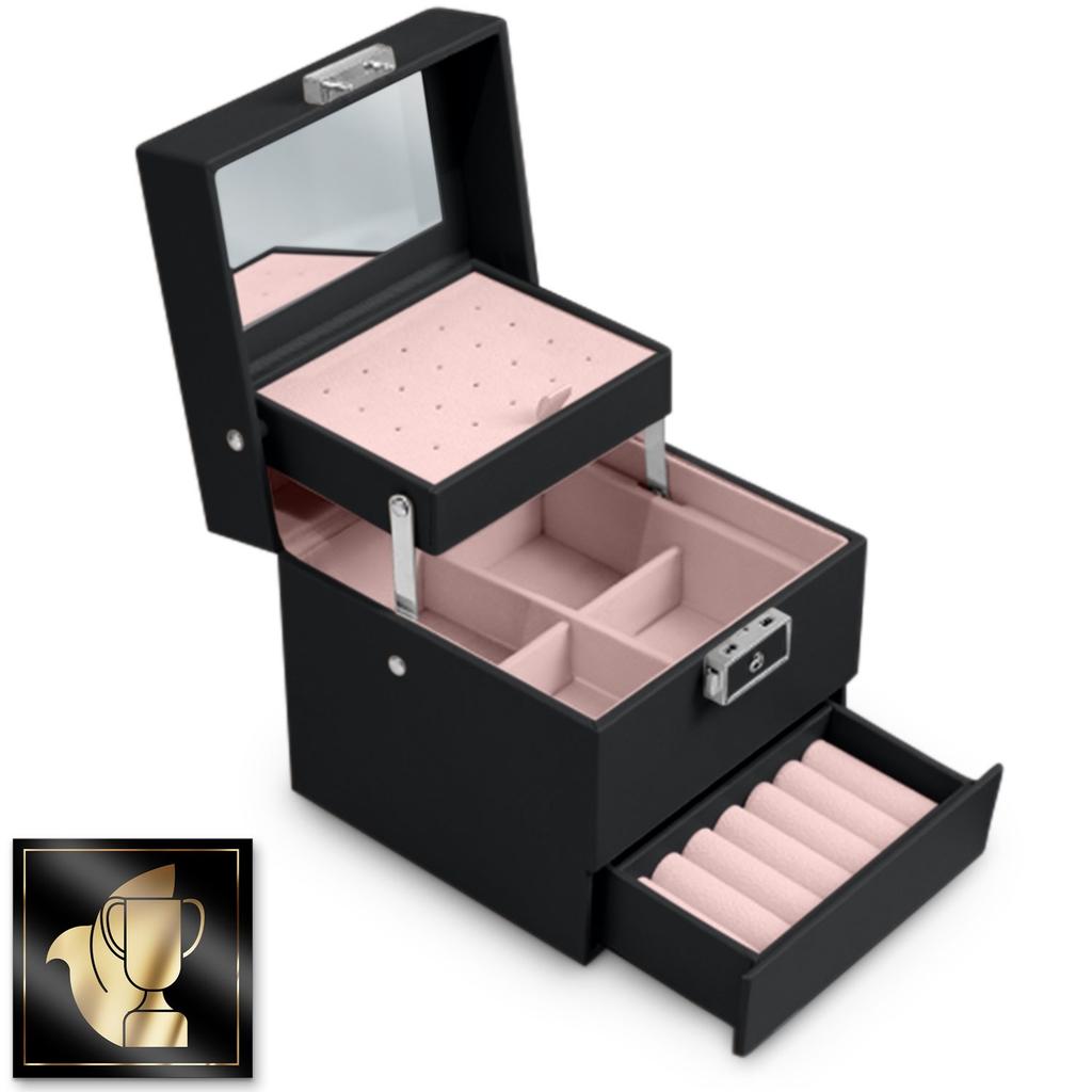 Jewelry Box Ms-703 Massido - Black
