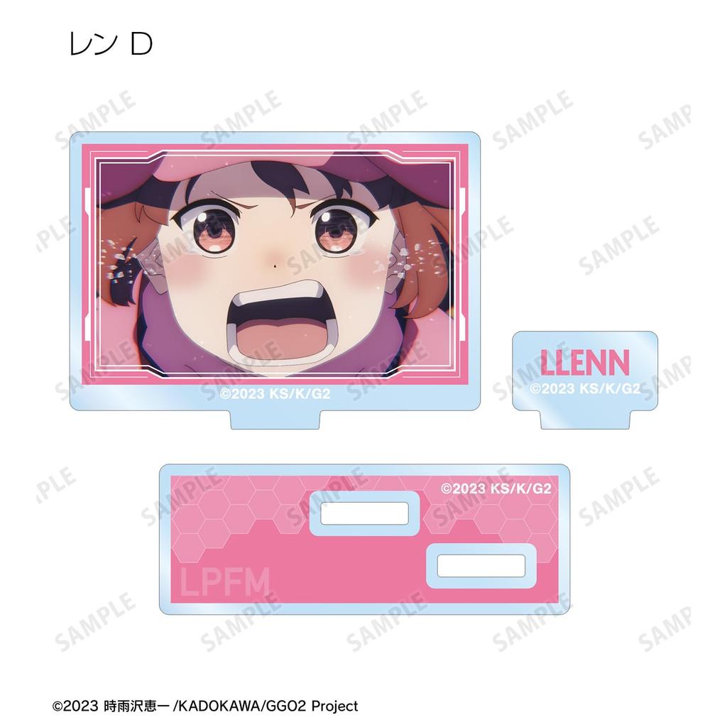 Sword Art Online Gun Gale Online II Acrylic Stand with Trading Scene Parts Box of 10 Alternative