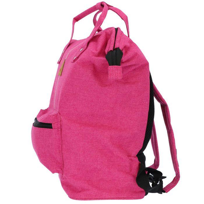 Sac à dos - KID'ABORD - Poids Plume - Rose Fuchsia - Grand angle - Compartiment ordinateur