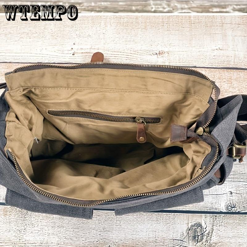Vintage Messenger Bags Laptoptas Grote Capaciteit Schoudertas Voor Wandelen Reizen Kerst/Halloween cadeau