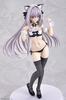 Q-six Tsuki Ni Yorisou Otome No Sahou Sakurakoji Luna Cat-Eared Maid 1/6 Scale PVC Painted Complete Figure