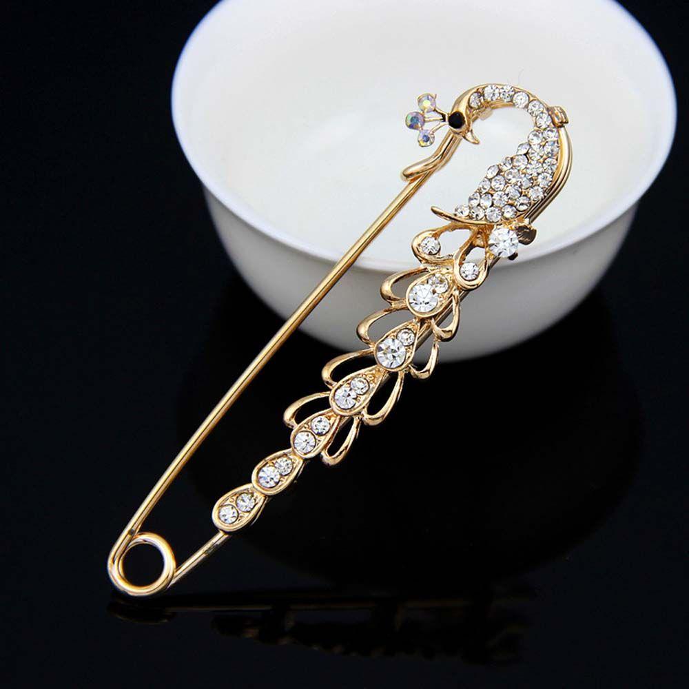 Fashion Butterfly Bow Enamel Zinc Zinc Alloy Flower Safety Pin Brooches Pin Corsage Accessories Jewelry