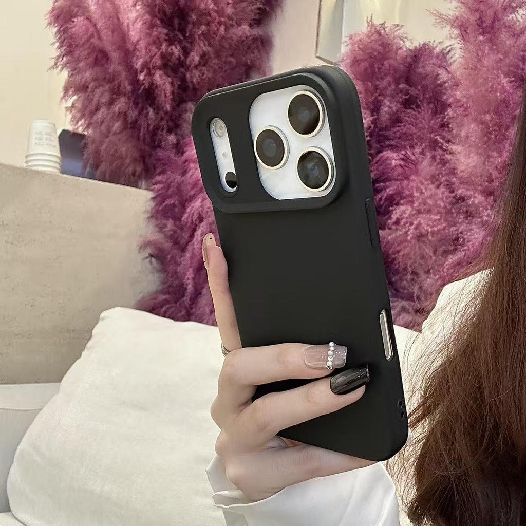 Thickened Liquid Silicone Case for iPhone 17PM – Simple, Colorful & Solid