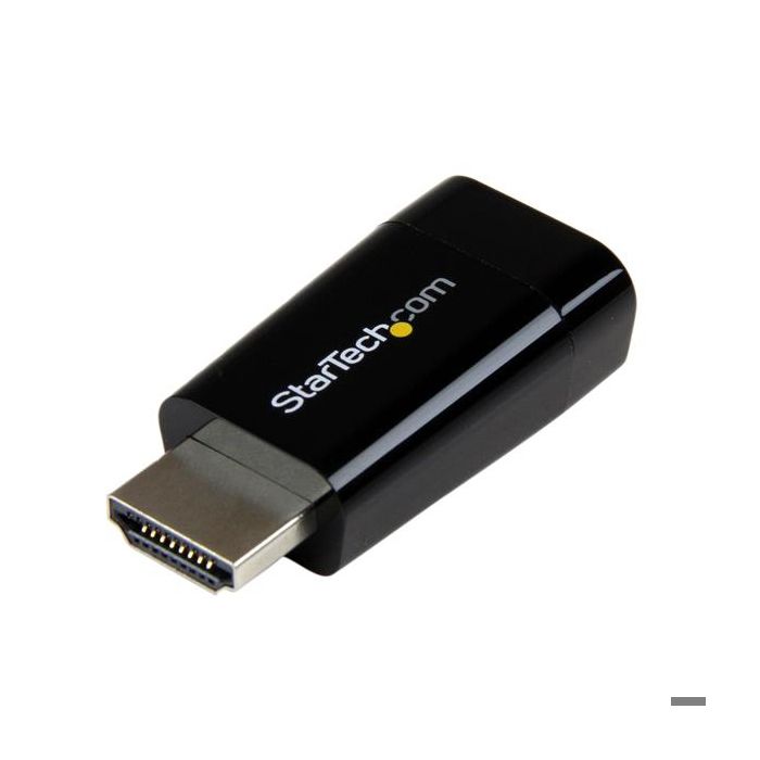 Adaptateur HDMI vers VGA - STARTECH.COM - Compact - 1920 x 1280 - Idéal pour Chromebook et PC portable