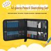 41-Piece Children's Art Set: Colored Pencils & Watercolors for Sketching and Painting