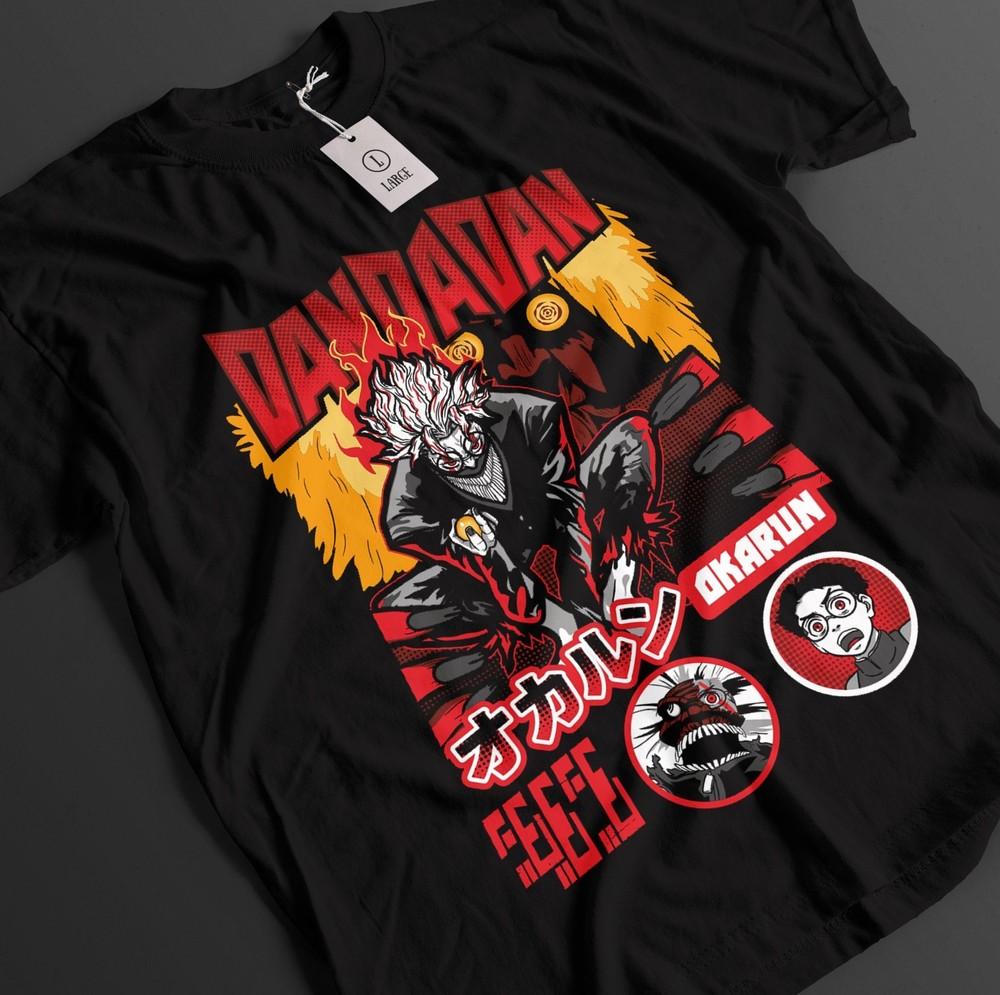 

Футболка Dandadan Футболка Окарун Футболка Момо Сэйко Аясэ Топ Айра Турбо Бабушка Унисекс Футболка 4XL