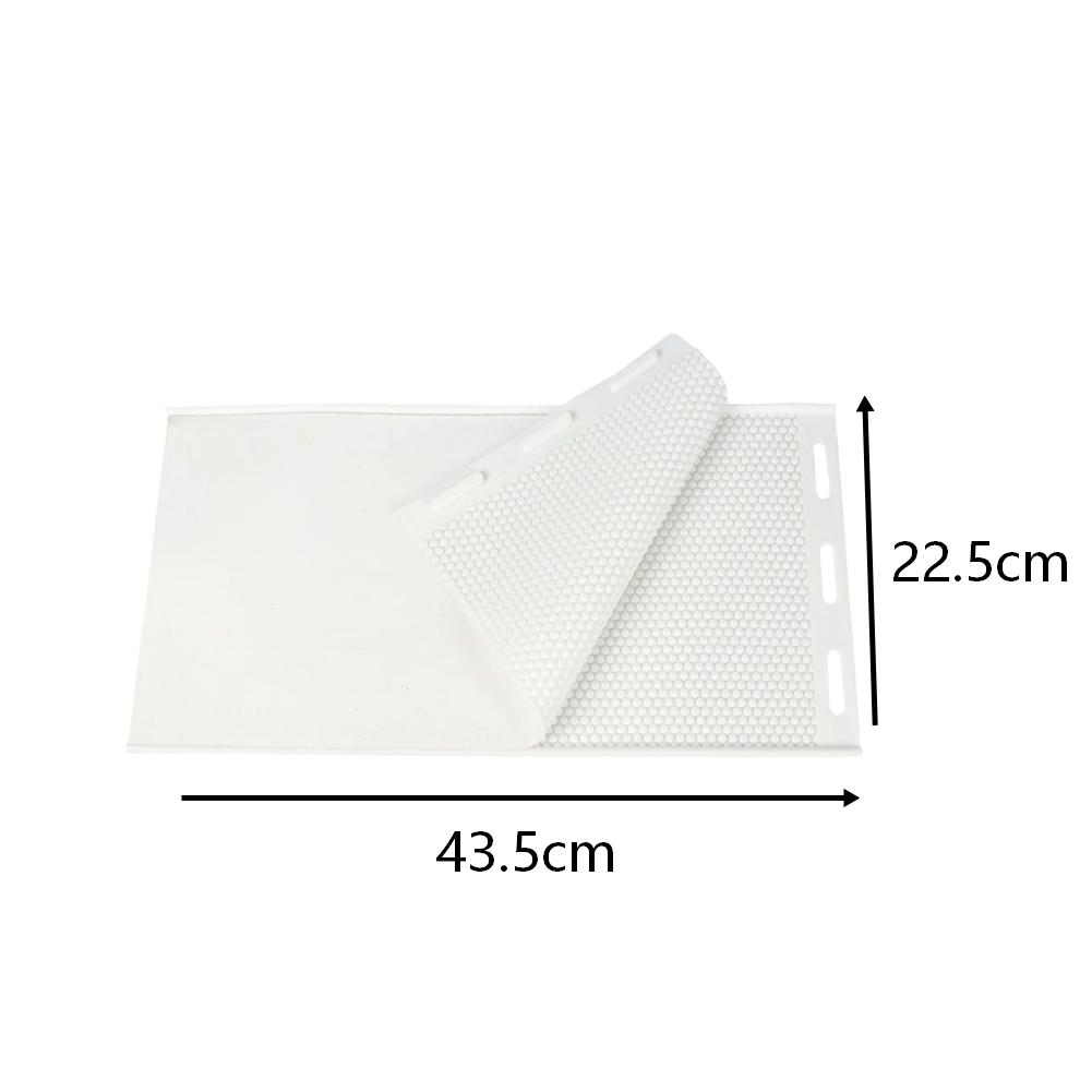 Flexible Silicone For MOLD for For HONEYCOMB Foundation For DIY - For BEEKEEPING Tool - 43.5 X 22.5 Cm - 2 Pcs