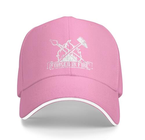 Vintage Blacksmith Forged In Fire Baseball Cap Funny Cowboy Hat Unisex Adult Vintage Trucker Hats Adjustable Washable