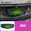 For New Geely Coolray 2023 2024 2025 Car Label Sticker Front Logo Frame Head Bumper Steering Wheel Decor Sticker Cover Black ABS