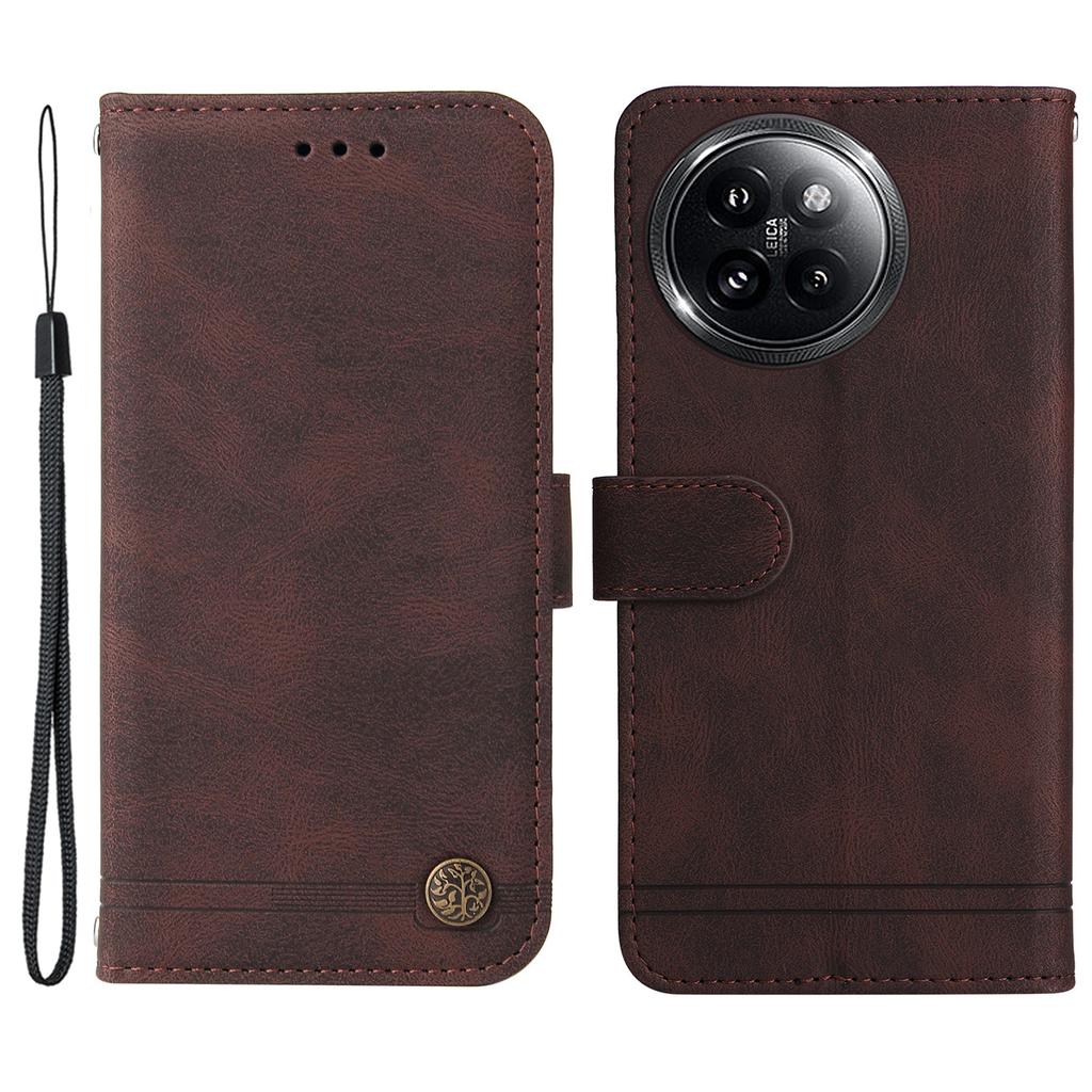 For Xiaomi Civi 4 Pro 5G/14 Civi 5G Leather Wallet Cases Skin Touch Phone Cover Stand with Strap