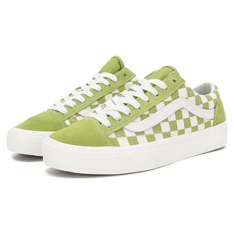 Vans Style 36 Comfortable Fashion Versatile Low-Top Skate Shoes Unisex Sneakers Green VN0A3DZ3986
