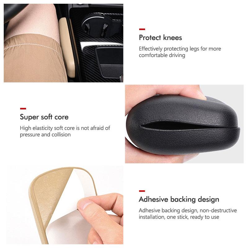 LMN1 Emblems For Volkswagen VW Car Knee Pad Leather Elbow Rest Pad Headrest Car Accessories Golf Jetta Passat Mk4 Mk5 Mk6 CC B5 B6 B7