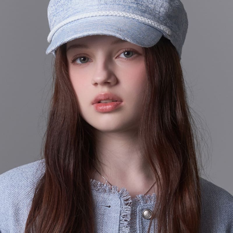 WHITE SANDS Linen Logo Jacquard Sailor Cap Tampere (4 Colors)