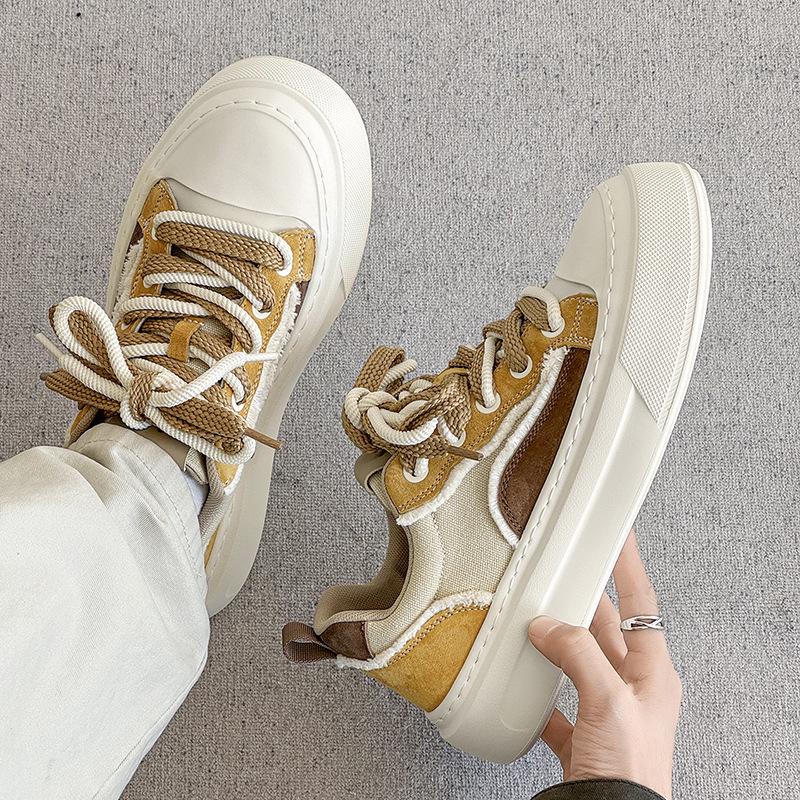 Winter shoe leather surface waterproof, velvet, cold-proof and warm cotton shoes flat sole, light sole sports and leisure shoes