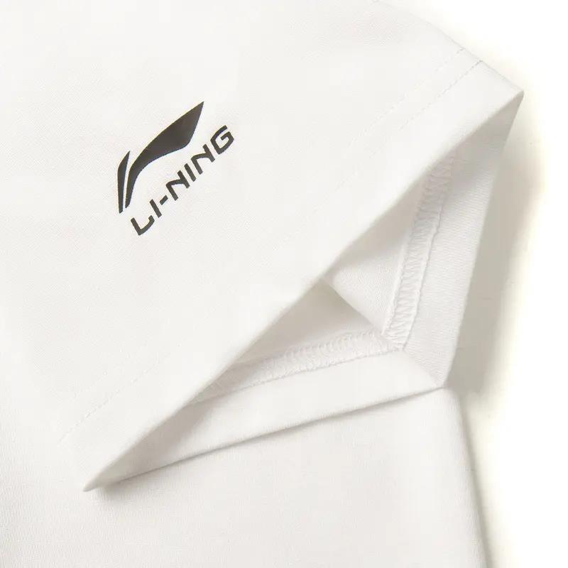 Li-Ning Comfortable Fashionable Simple Versatile Breathable Round Neck Short Sleeve Casual Sports Suit Unisex Sportswear AHSV291-1+AKSV291-1