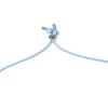 Joegush Rock Heart Necklace (Sky Blue)