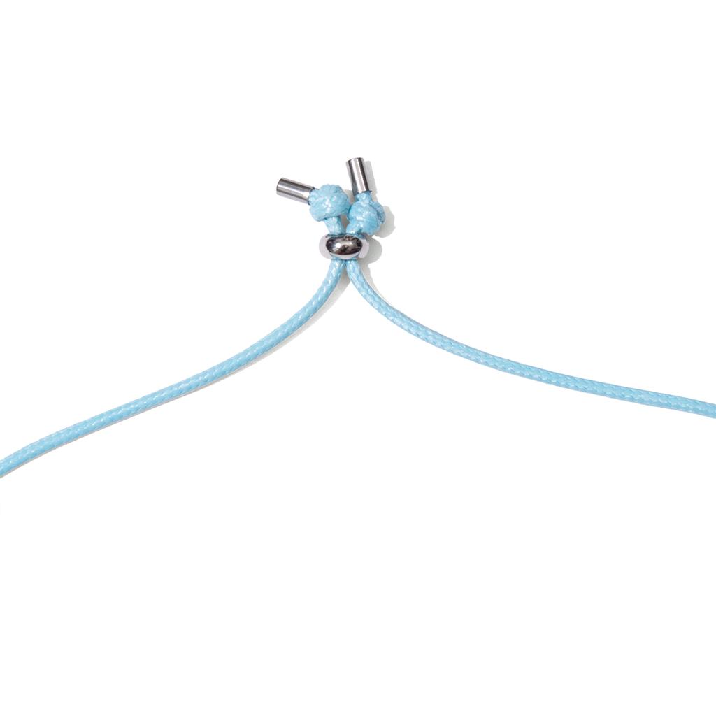 Joegush Rock Heart Necklace (Sky Blue)