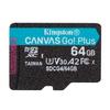 Kingston 200Mb/s Micro Sd 256GB SDCG4 Micro SD Card 64GB 128GB 512GB TF Card Memory Card SDXC Canvas Go Plus Flash SD Card for Drones/Sports Camer