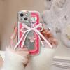 Star Keychain Aesthetic Keyrings Lovely Bows Keyholders Car Key Rings Creative Bag Charm for Bag Decoration