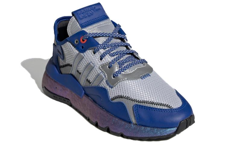 Adidas Wmns Nite Jogger 'Silver Metallic Royal Blue' Women's EG3360
