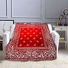 Boho Bandana vzor v bohémském stylu Deky na pohovku do postele Super měkká hřejivá přikrývka Potah flanelová přikrývka Flanelová přikrývka