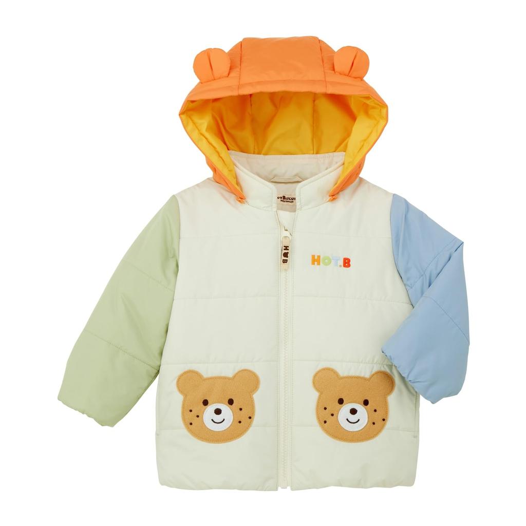 MIKI HOUSE HOT BISCUITS Jumper for Boys and Girls, Baby, Kids, Ivory, 90cm, 73-3702-149