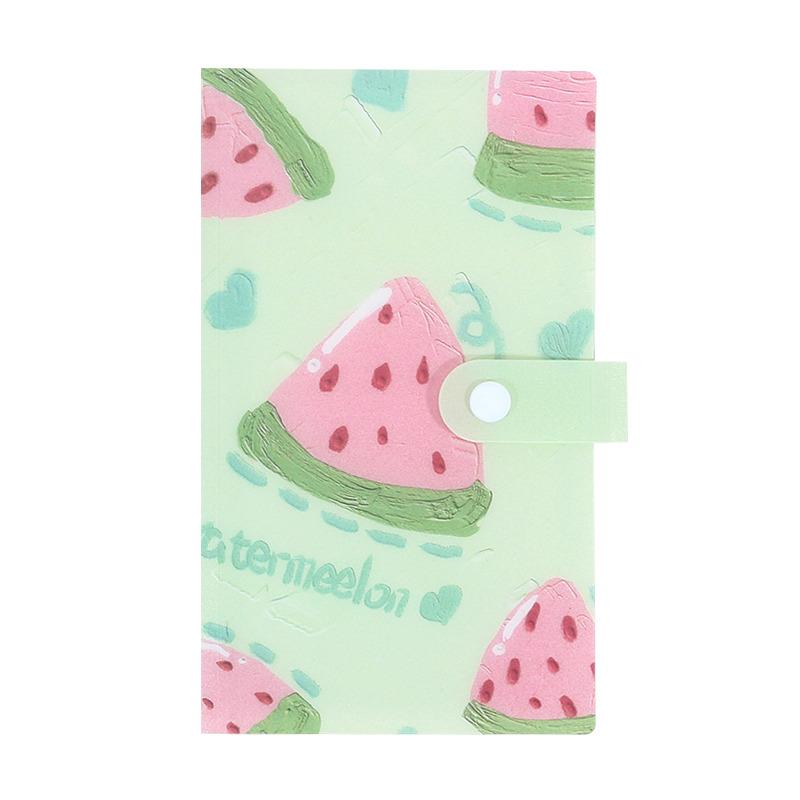 3-Inch Photo Picture Albums Cute Fruits Card Holder 120/240 Slots Card Display Kpop Albums for Photos Idol Photocard Holde