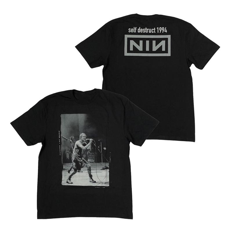 Nine Inch Nails An American Rock Band Is A Casual TShirt Luxury Band Brand For Both Unisex And Unisex Top 2026 New Band Logo