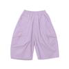 Girl's Summer Cargo Cropped Pants