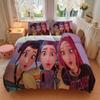 3Pcs Action Figures Adventure Bedding Sets For All Sizes New 3D Printed Bed Cover Comforter Duvet Cover Pillowcase Bedroom Decoration