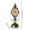 Vintage Mantel Timepiece Polished Finish Home Decor Gold-Tone for Desktop