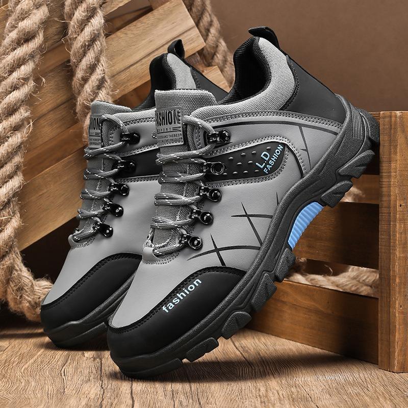 

Autumn new large size men s shoes sports casual shoes outdoor men s hiking shoes tide shoes 40