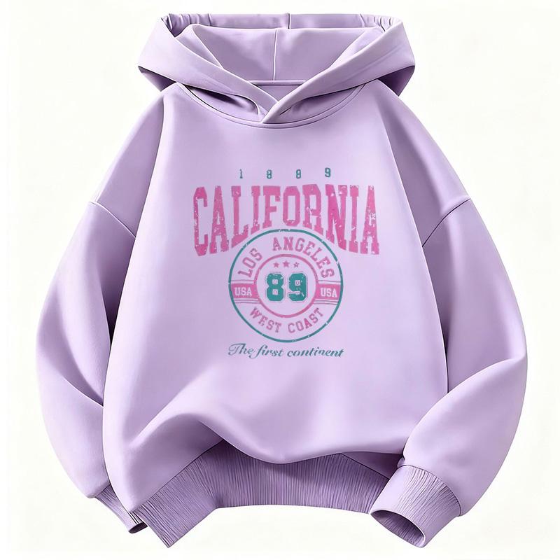 California Los Angeles Fashion Hoodie Kids 2026 Children's Sweatshirt Hoody Casual Hoodies for Boys Girls Clothes