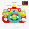 Children Eletric Simulation Steering Wheel Toys Gifts Light Sound Musical Stroller Simulate Driving Car Vocal Toy for Kids
