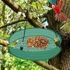 Kolibri-Futterspender für den Außenbereich Eichhörnchensicher Finken-Futterspender Robuster Auslaufsicherer Auffangbehälter Außendekoration für Spatzen