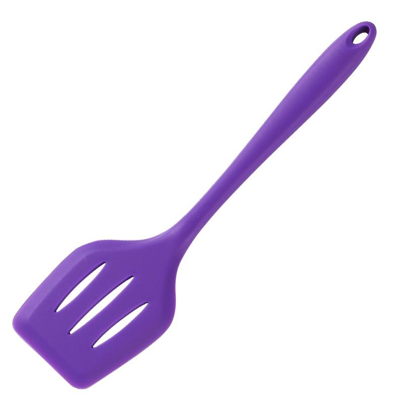 Kitchen tools food silicone shovel all-inclusive large silicone leak shovel non-stick pot silicone shovel