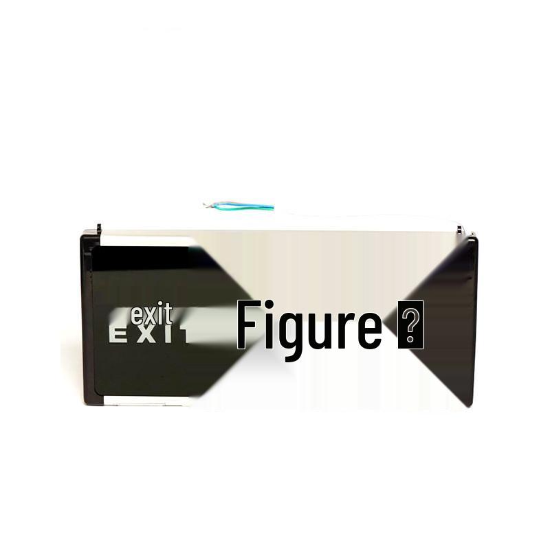 Emergency Exit Floor Light with Safety Signage