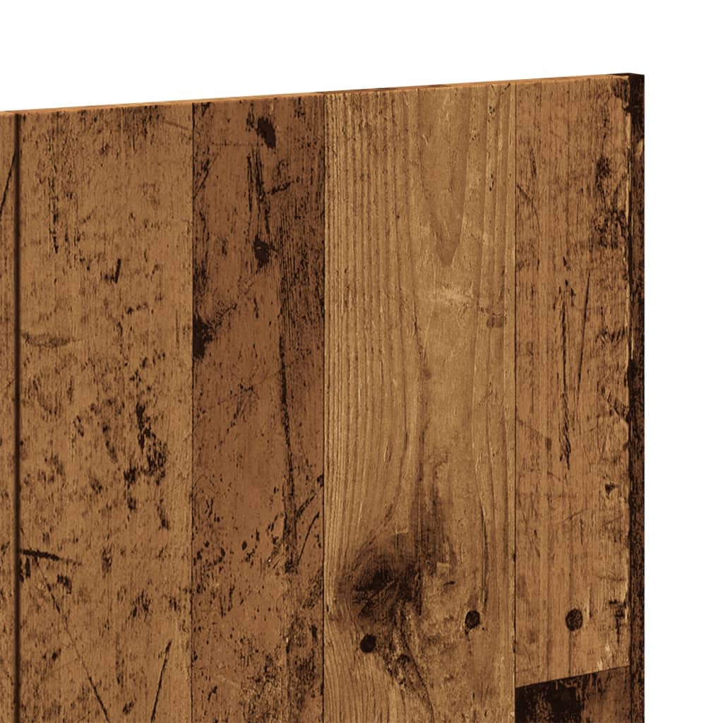 vidaXL Kopfteil Wandmontage Altholz-Optik 240x1,5x80 cm Holzwerkstoff