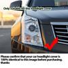 For Cadillac SRX L LWB 2010-2015 Car Headlight Cover Car Headlamp Lens Glass Replacement Front Lamp Shade Auto Shell 2011 2012