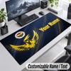 Custom Name Text Mouse Pad Fenerbahçe FC Personalized Desk Pad For Work And Gaming