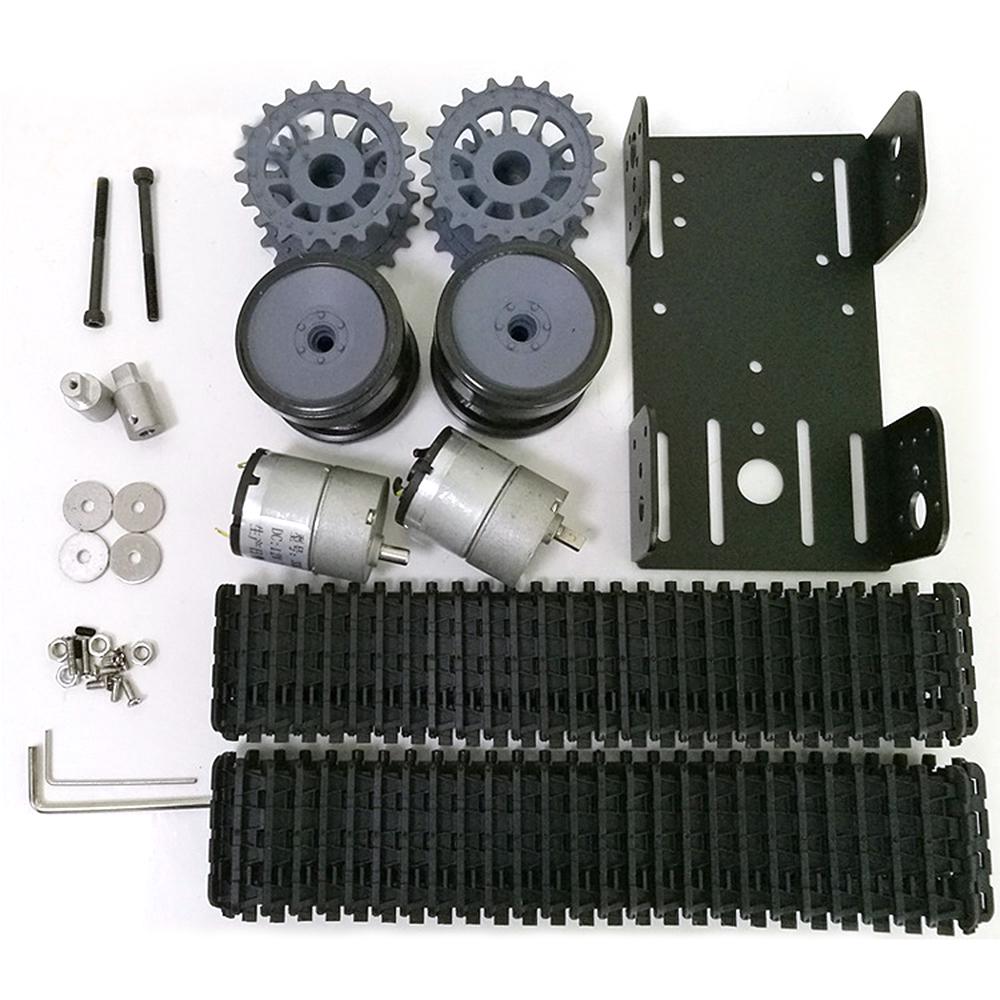 Tracked Robot Smart Car Platform Robotics Kits Robot Tank Crawler Chassis DIY Kit Solid Robotic Pla