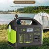 Solar-Powered Portable Power Bank with 110V Outlet for Outdoor Use