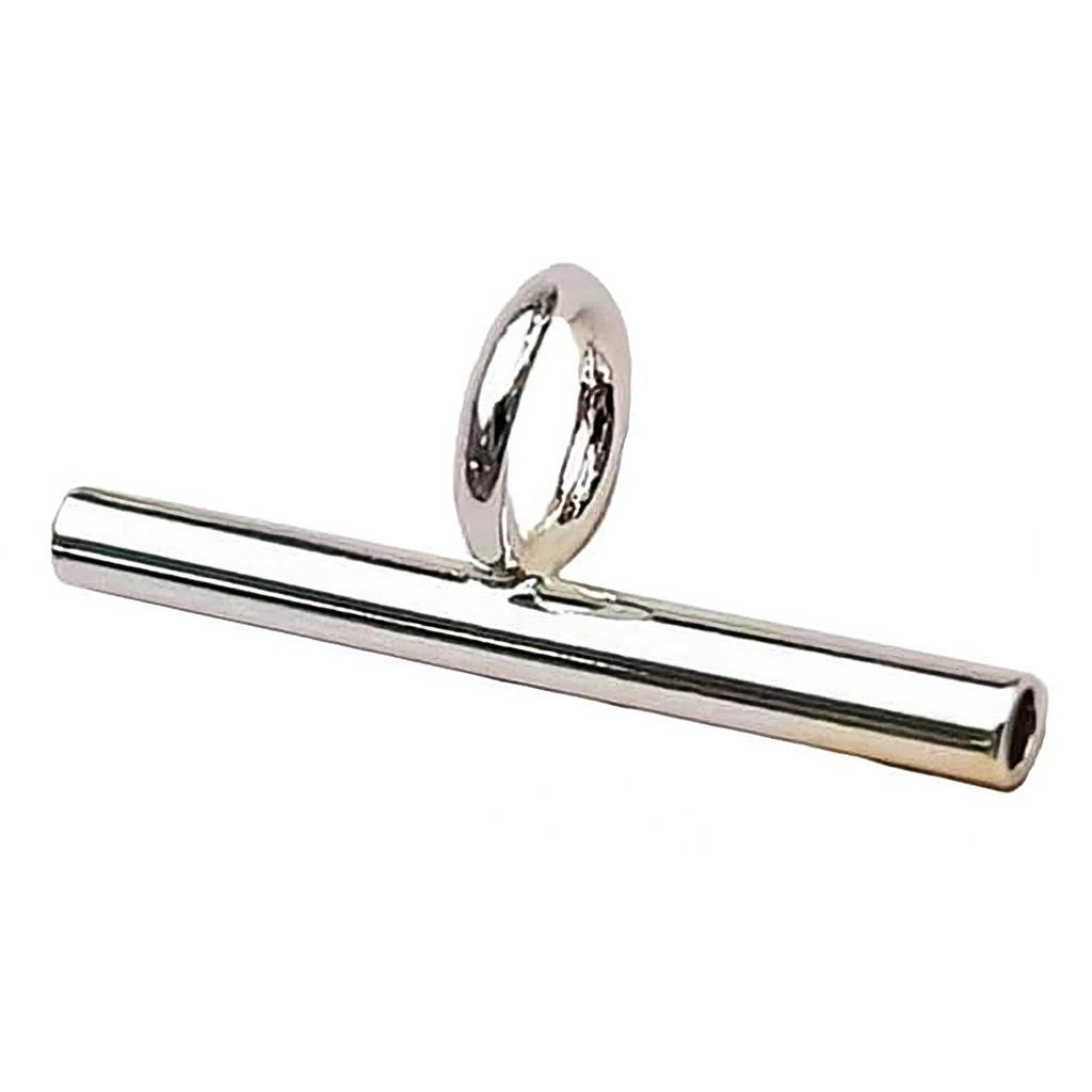 Elegant Silver Brooch Converter Metal Texture for Creating Fashionable Pendant Necklaces from Various Brooch Designs