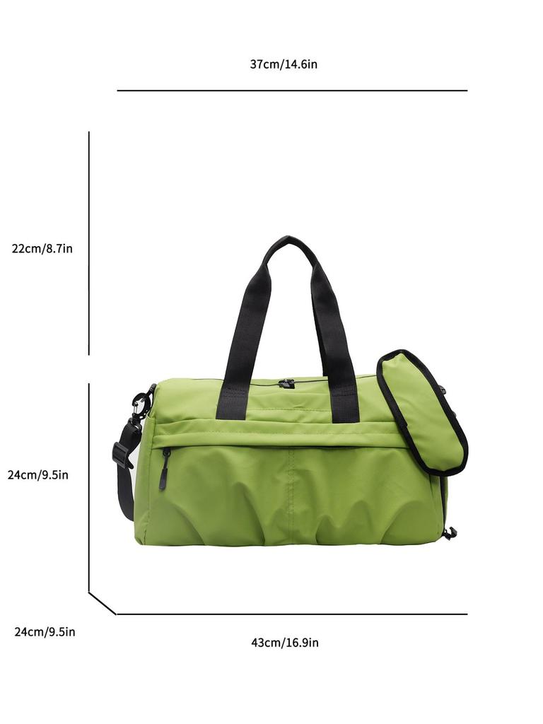 Waterproof Minimalist Yoga Gym Bag with Shoe Compartment