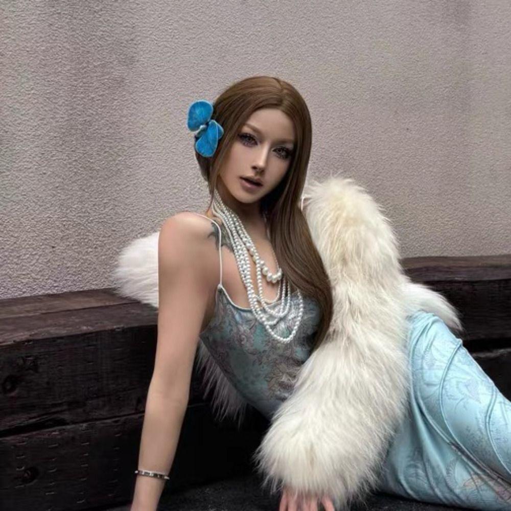 Luxury Multi Layer Necklaces Charms Exaggerated Necklaces Pearl Beaded Necklaces  Dress Decoration