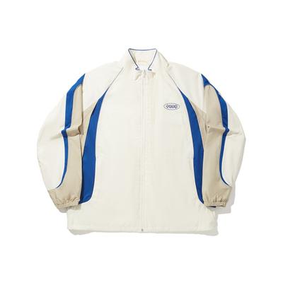 Li Ning Retro Sports Series Loose Jacket Men Jacket Off-White AFDVL55-1