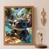 Diamond Painting Kit Stitch Surfing 5D DIY, Suitable for Beginners and Craft Lovers, Interior Space Decoration