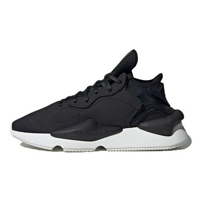 adidas Y-3 Kaiwa Must Valge Unisex Tossud Core-White FZ4327
