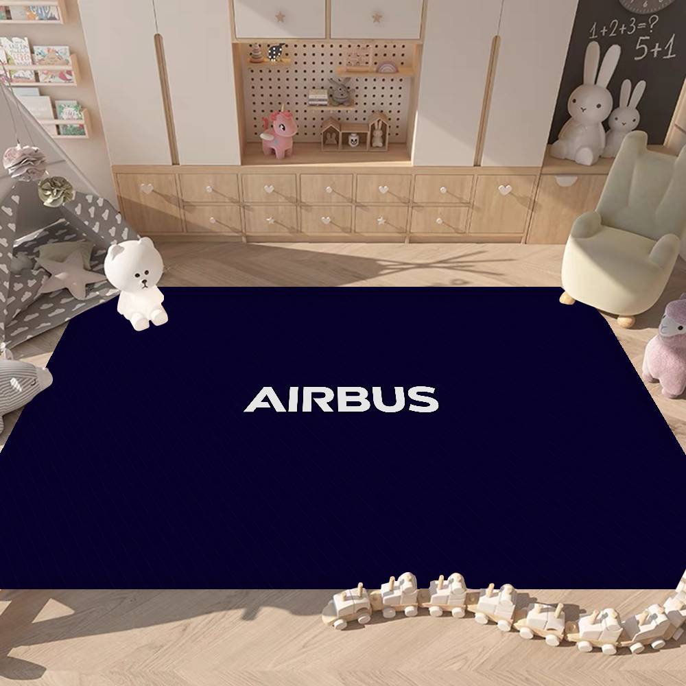 A-Airbus Bathroom Mat Kids Room Bedroom Decoration Balcony Anti-Slip Doormat Living Room Welcome Rug